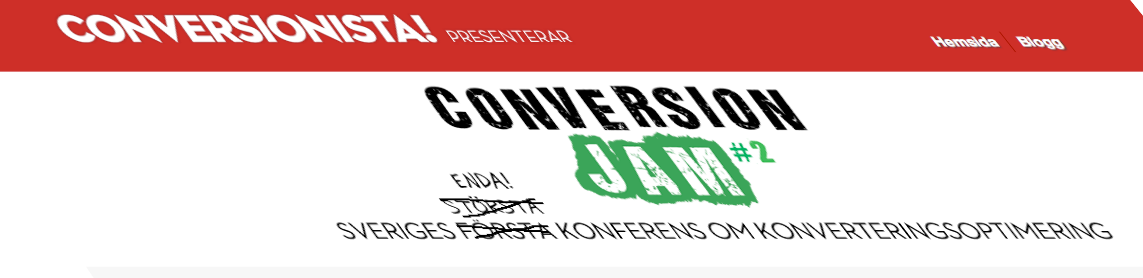 Conversion Jam 2012