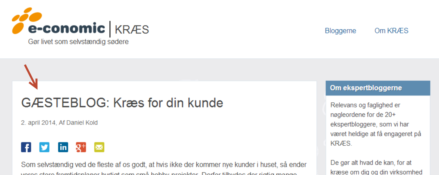 KRÆS gæsteblog