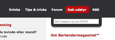 Rød knap