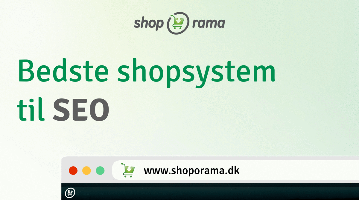 Webshop Shoporama